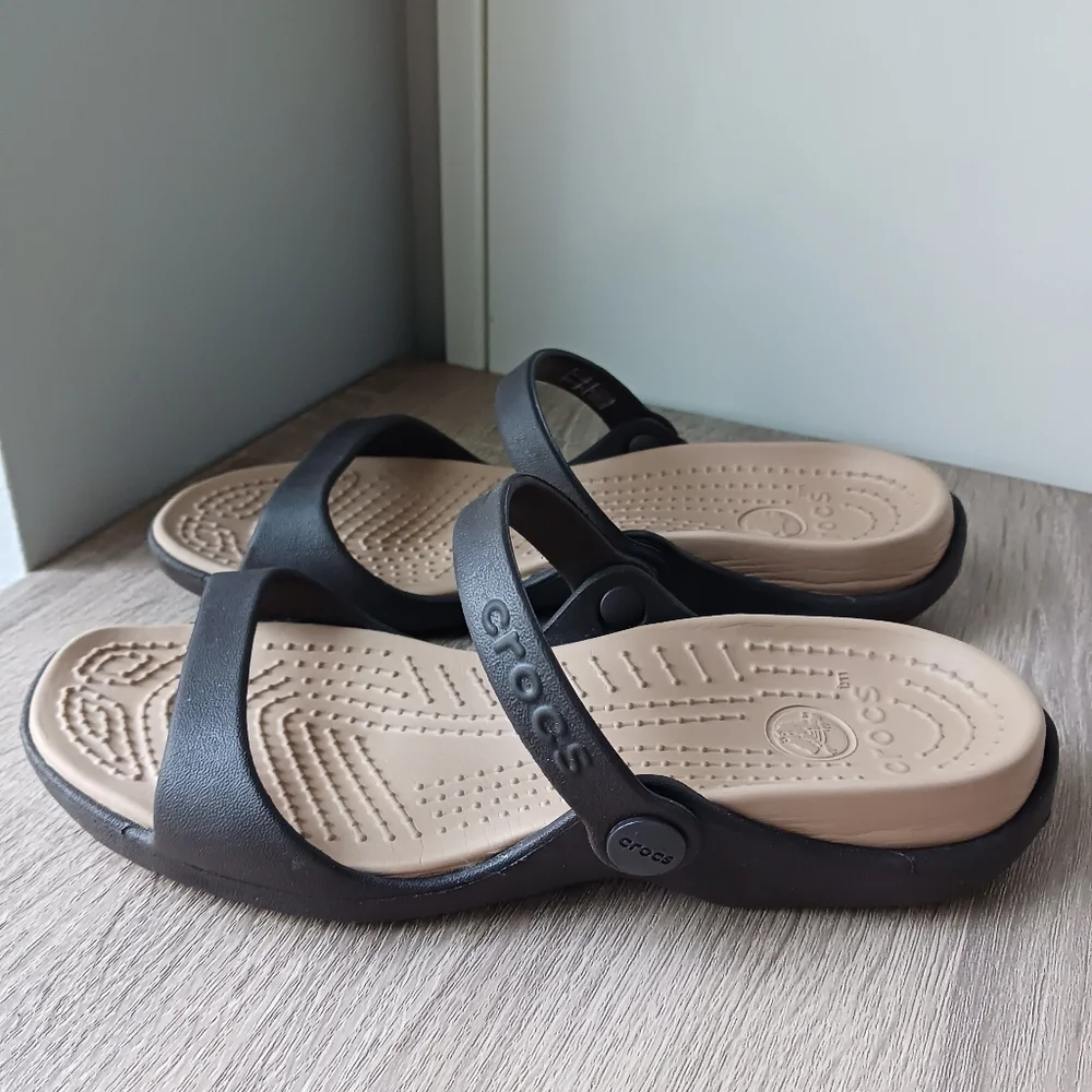 🌷 Crocs Cleo Open Toe Slide Sandal - Picture 5 of 13
